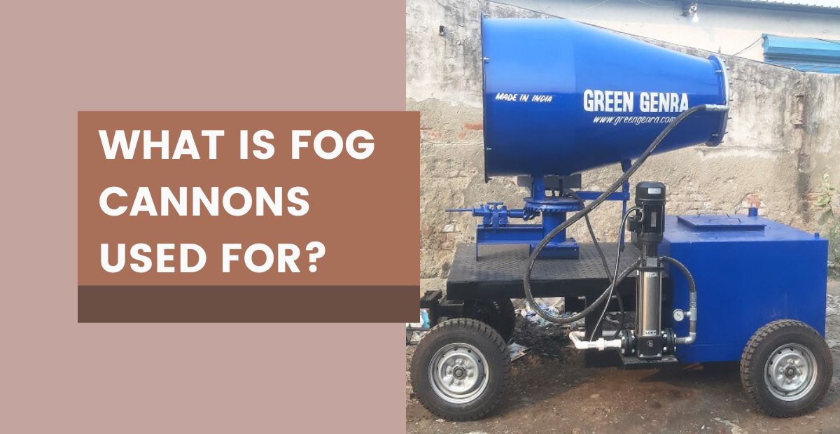 What is fog cannons used for?